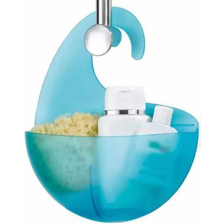 Bac de rangement pour douche SURF XL Bleu lagon