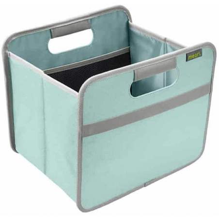 Boite pliable COLORBOX bleu ouverte