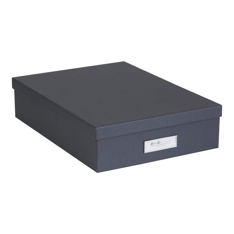 Boîte de rangement Simple pour documents de bureau, boîte de