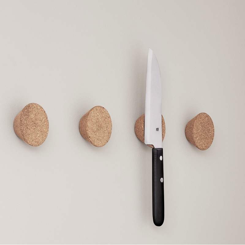 Generic Porte couteau magnétique de cuisine, support mural
