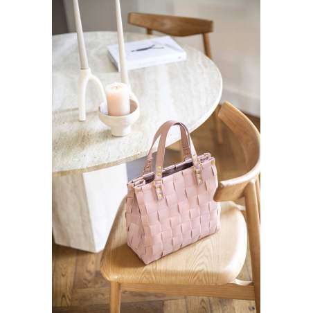 sac clouté rose ambiance